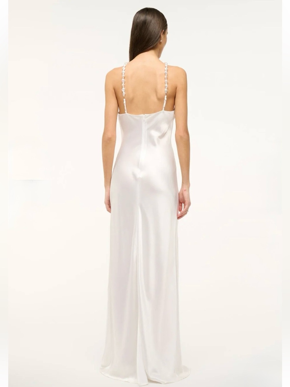 NWT Staud Cadence Dress in Pearl Size 4 - Picture 6 of 16